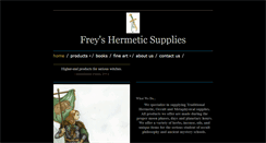 Desktop Screenshot of freyshermeticsupplies.com